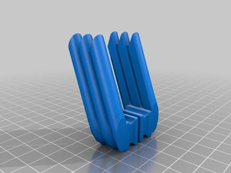 Croc Hot Rod Exhaust by Coroleon Download free STL model