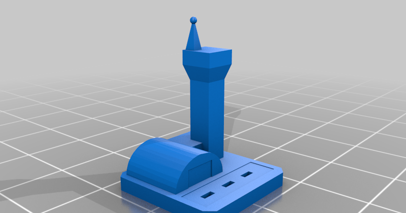 Mini Air Base by Coroleon | Download free STL model | Printables.com