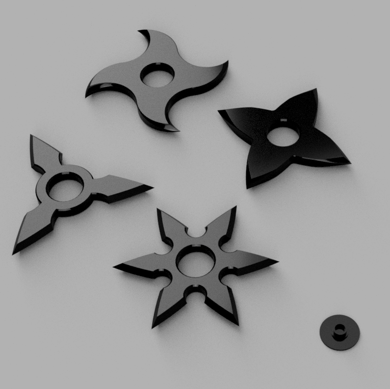 Shuriken spinner