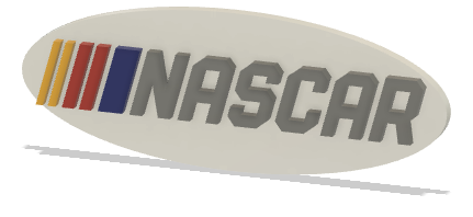Nascar Logo von Pax Prints | Kostenloses STL-Modell herunterladen ...