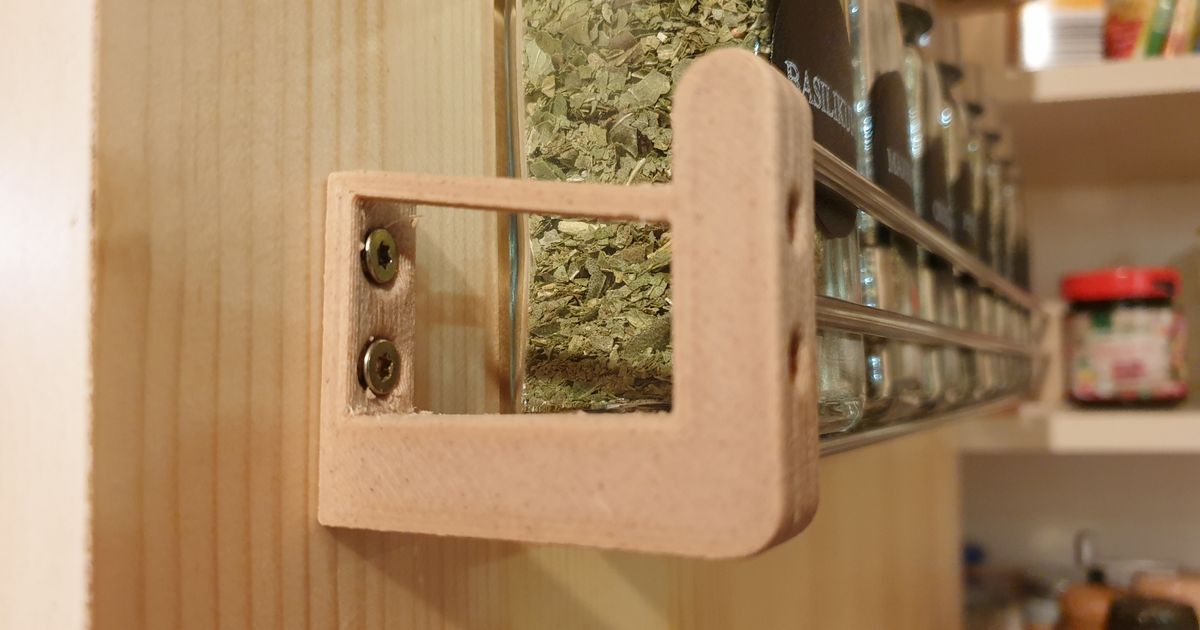 Gewürzregal für Hängeschranktüre / Spice Shelf for Door by