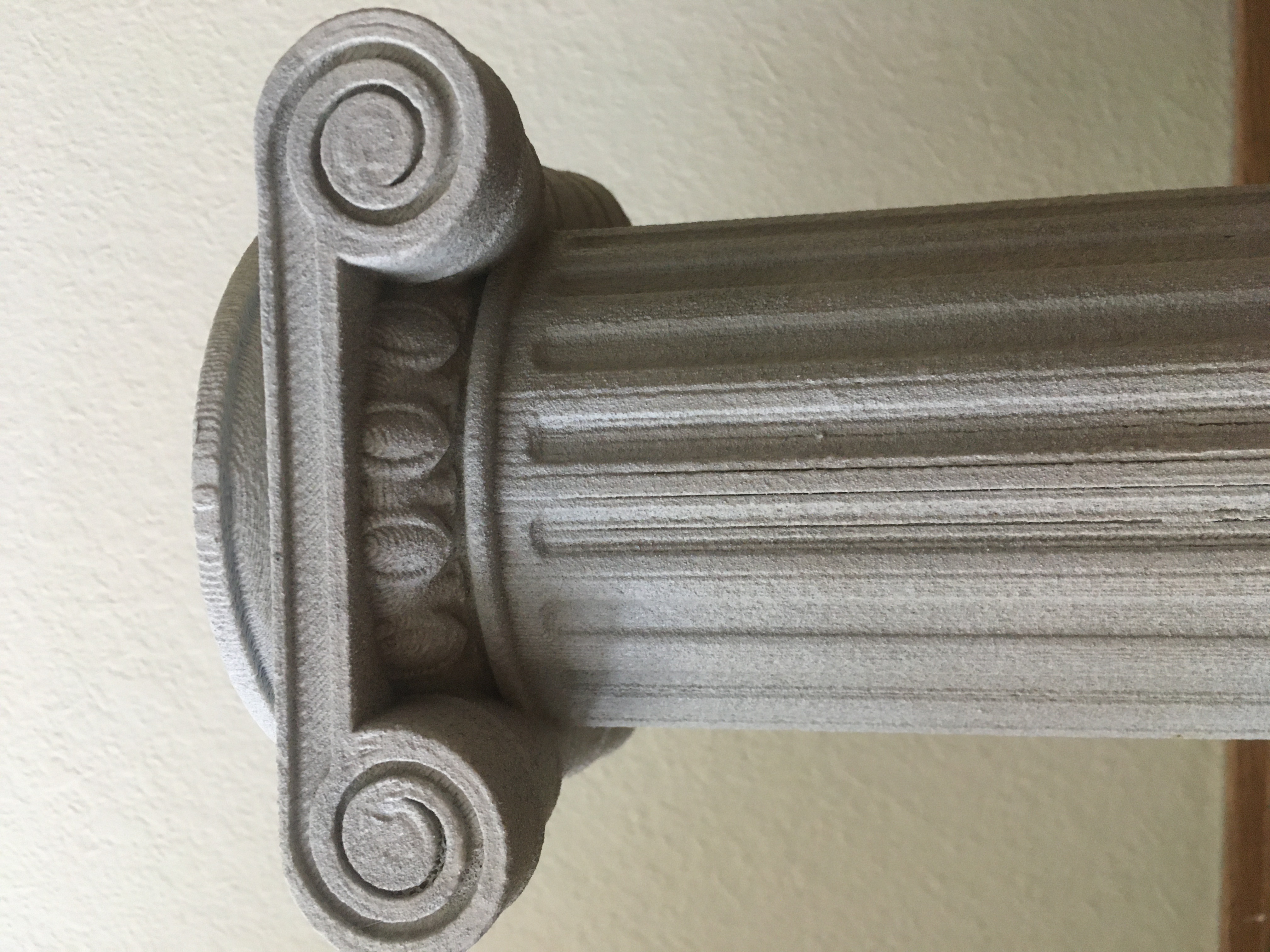 Miniatura 3 do modelo 3D Ionic Column Pillar High Resolution, Multiple Sizes