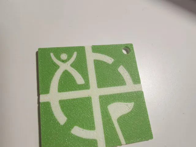 Geocaching keychain 1 MMU