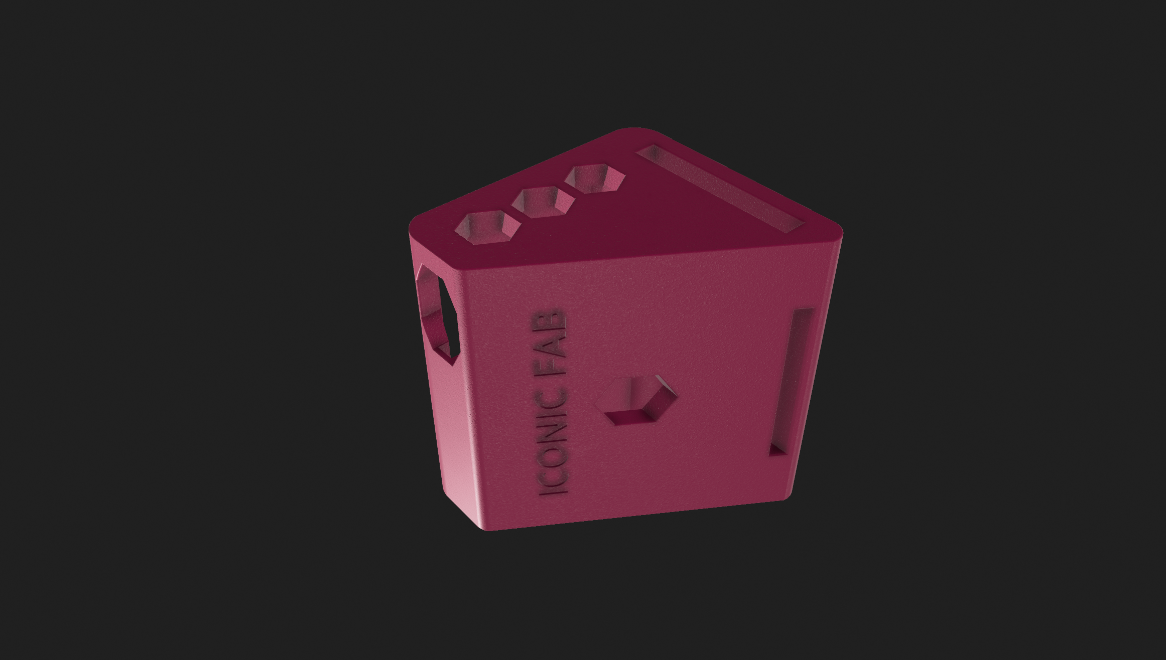 Dekunu One altimeter chest mount (Pro version) by Iconic FAB Download