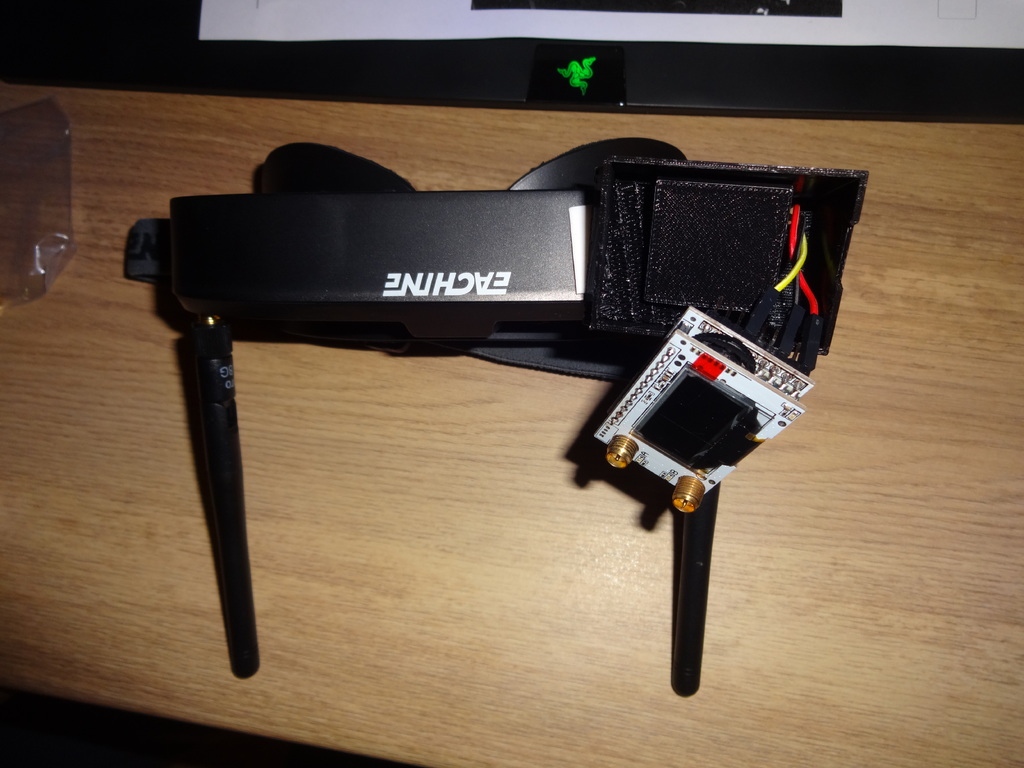 Miniatura 10 do modelo 3D Eachine EV100 Receiver Case Mod