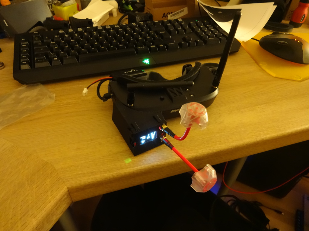 Miniatura 20 do modelo 3D Eachine EV100 Receiver Case Mod