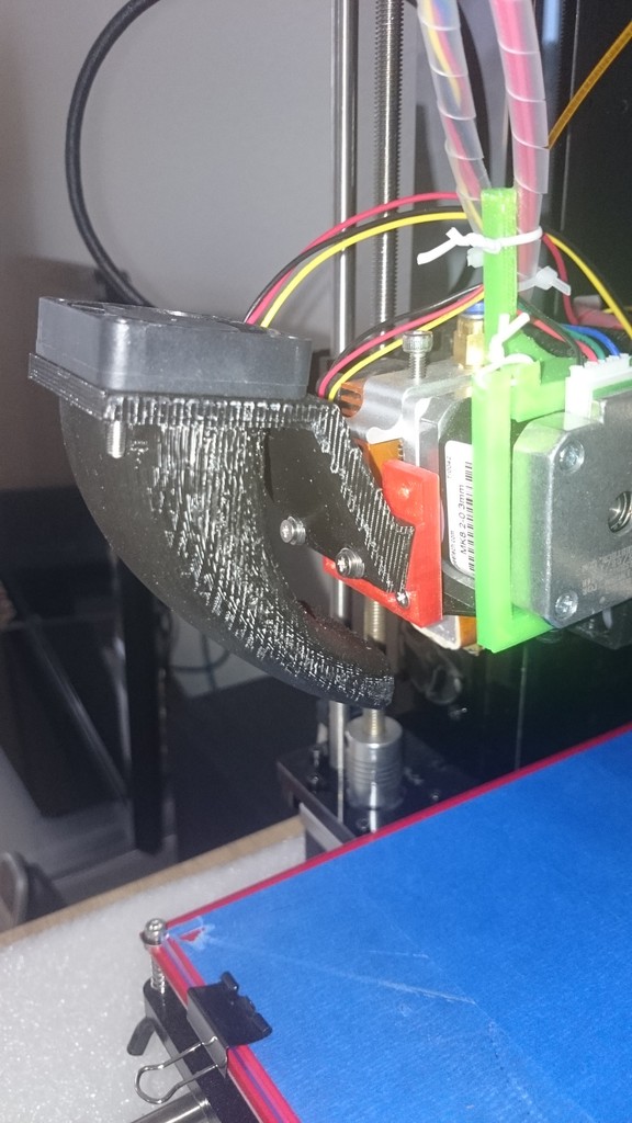 Geeetech Prusa I3 Pro B Fan Duct by Raab6 | Download free STL model