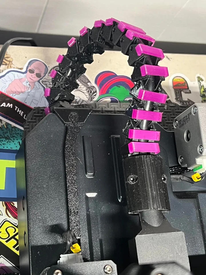 Ender 3 S1 Pro Bed Cable Chain Relief. by DKVisions | Download free STL ...