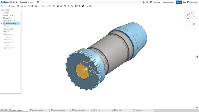 LMU Bearing Grease Packer Remix for Luer Lok Tip Syringe