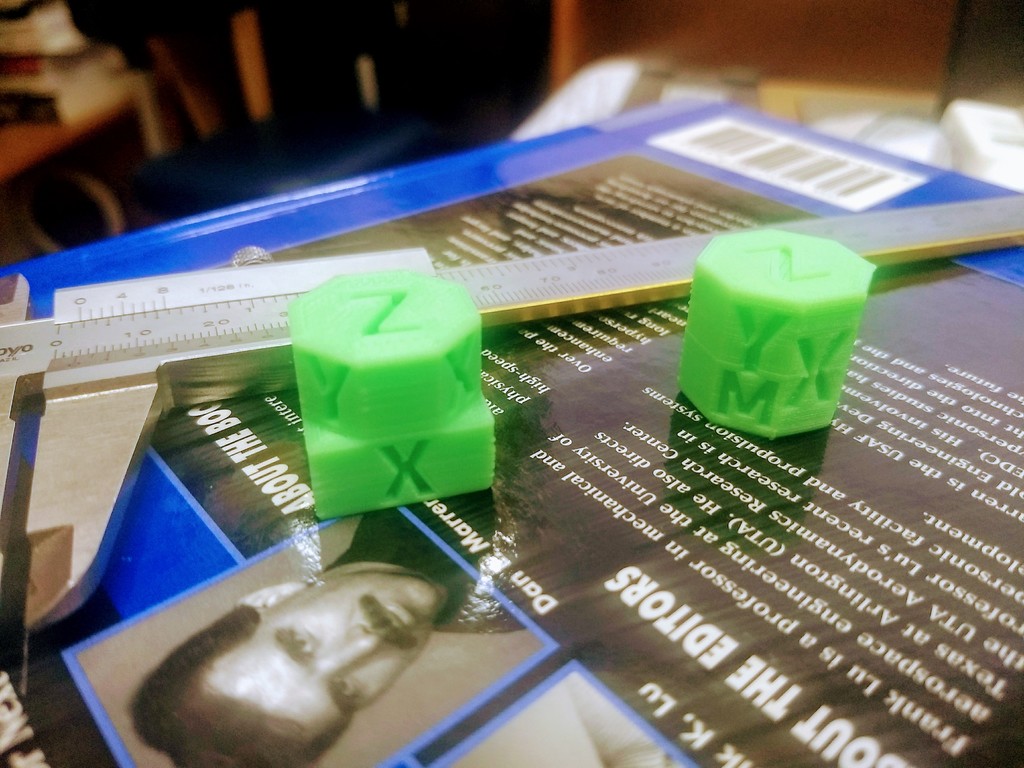 CoreXY Calibration Ocatagon ("cube")