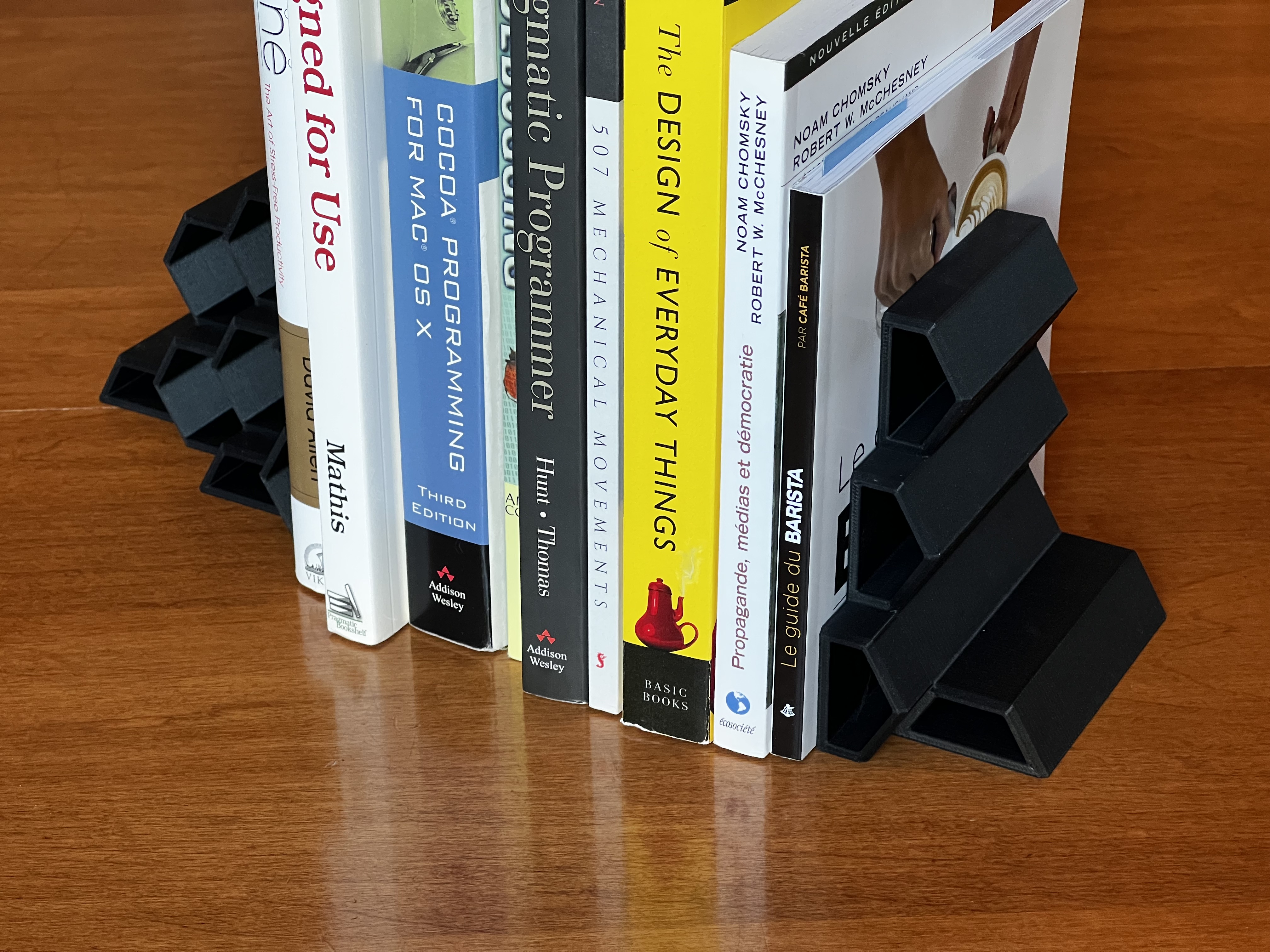 Miniatura 2 do modelo 3D Hexagonal Bookends (Parametric)