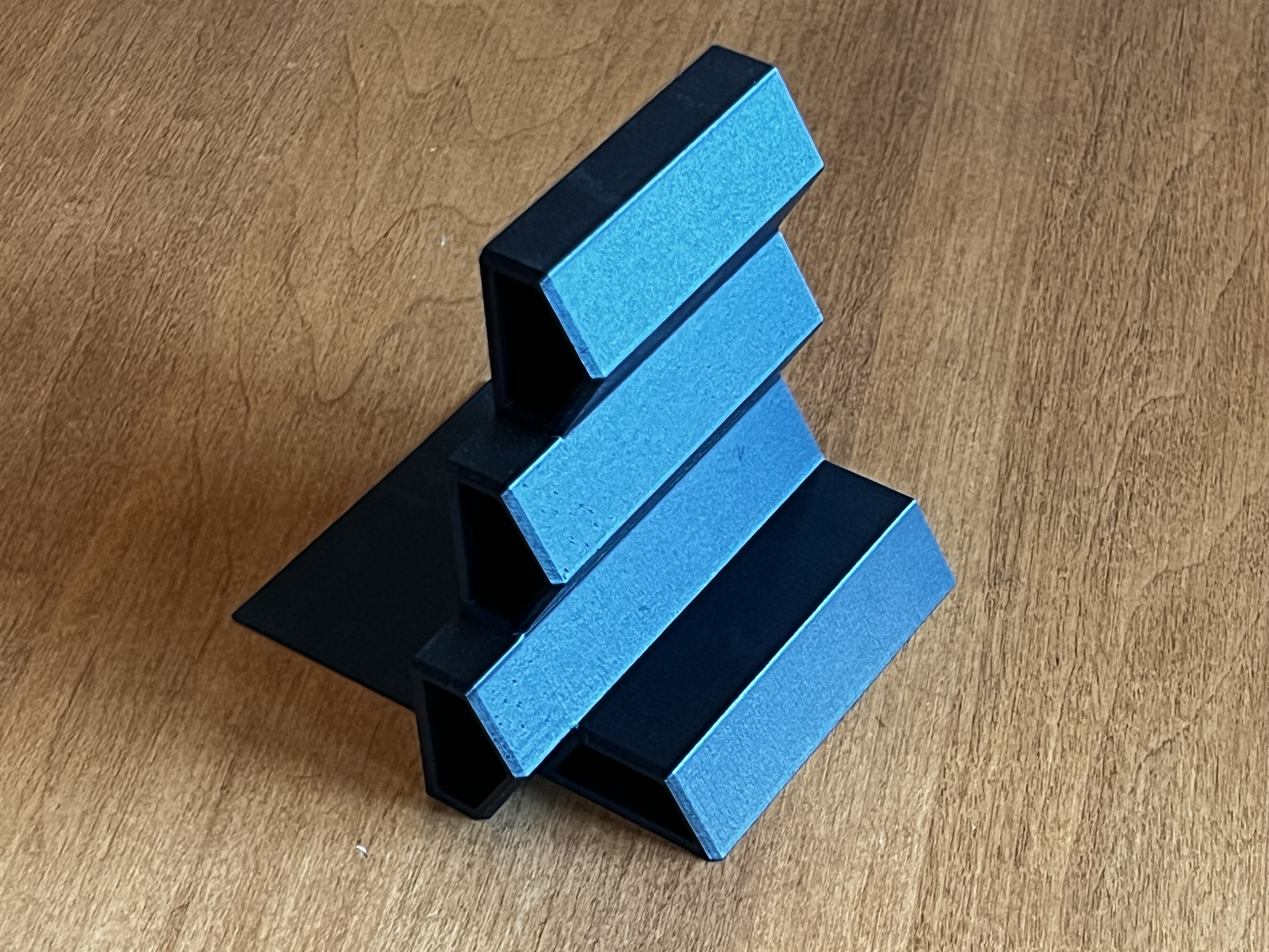 Miniatura 4 do modelo 3D Hexagonal Bookends (Parametric)