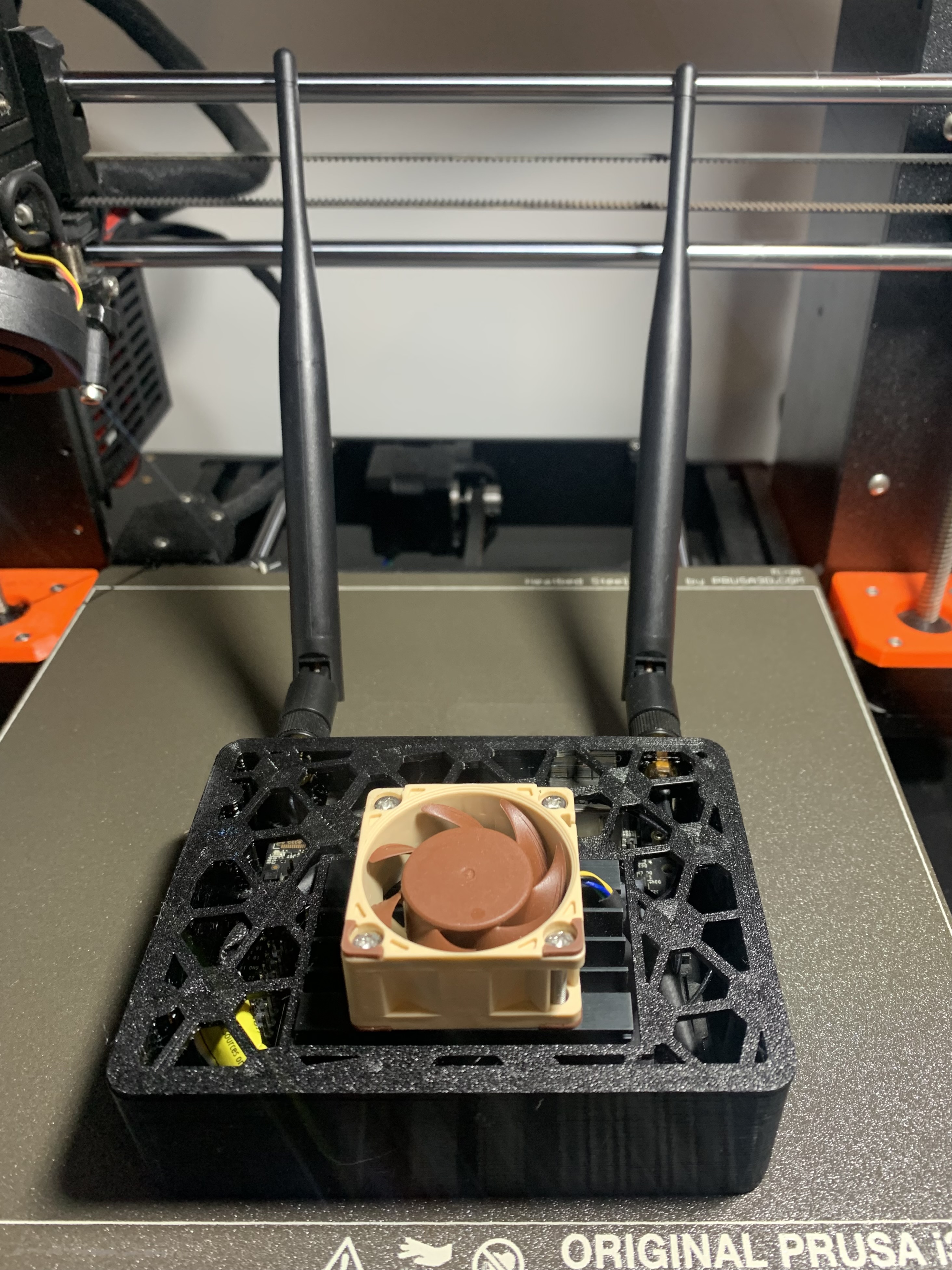 NanoMesh Mini with antenna holes.