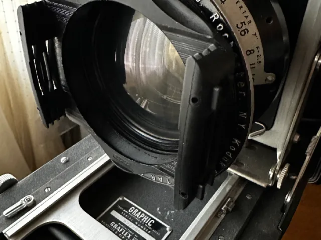 Cokin P filter adapter for Aero Ektar 178mm f/2.5 lens