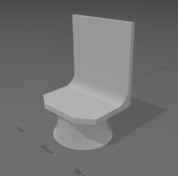 Plinth with a background/backdrop — miniatura 2
