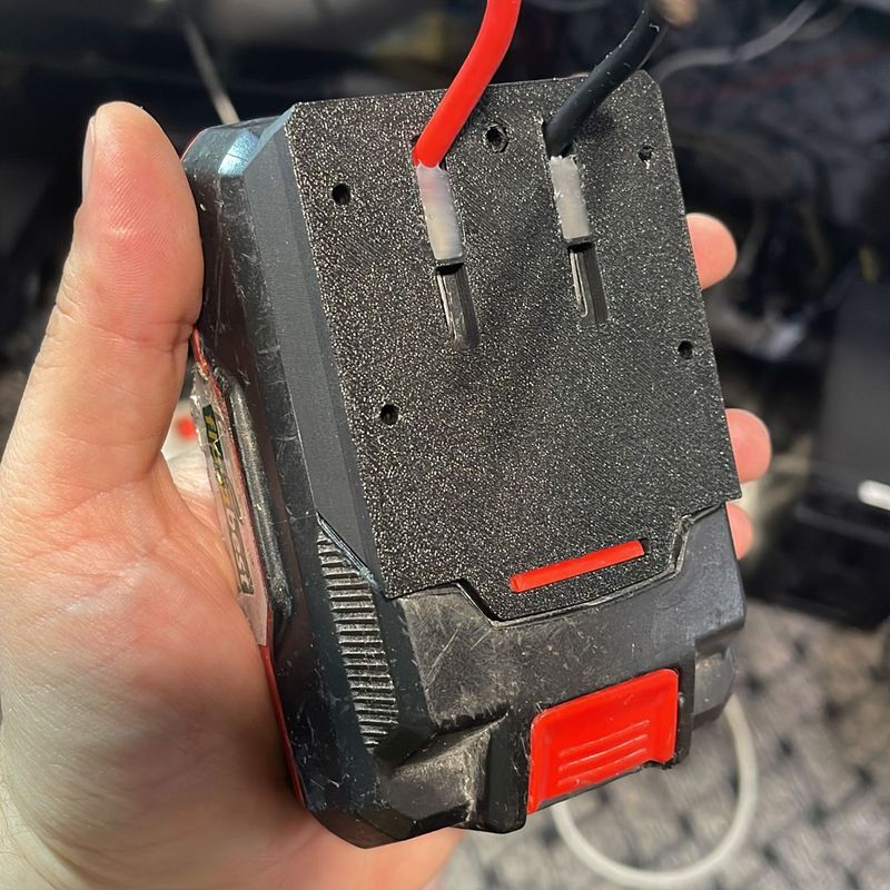 Battery Adapter Parkside 20v Charger Adapter Plate For Parkside