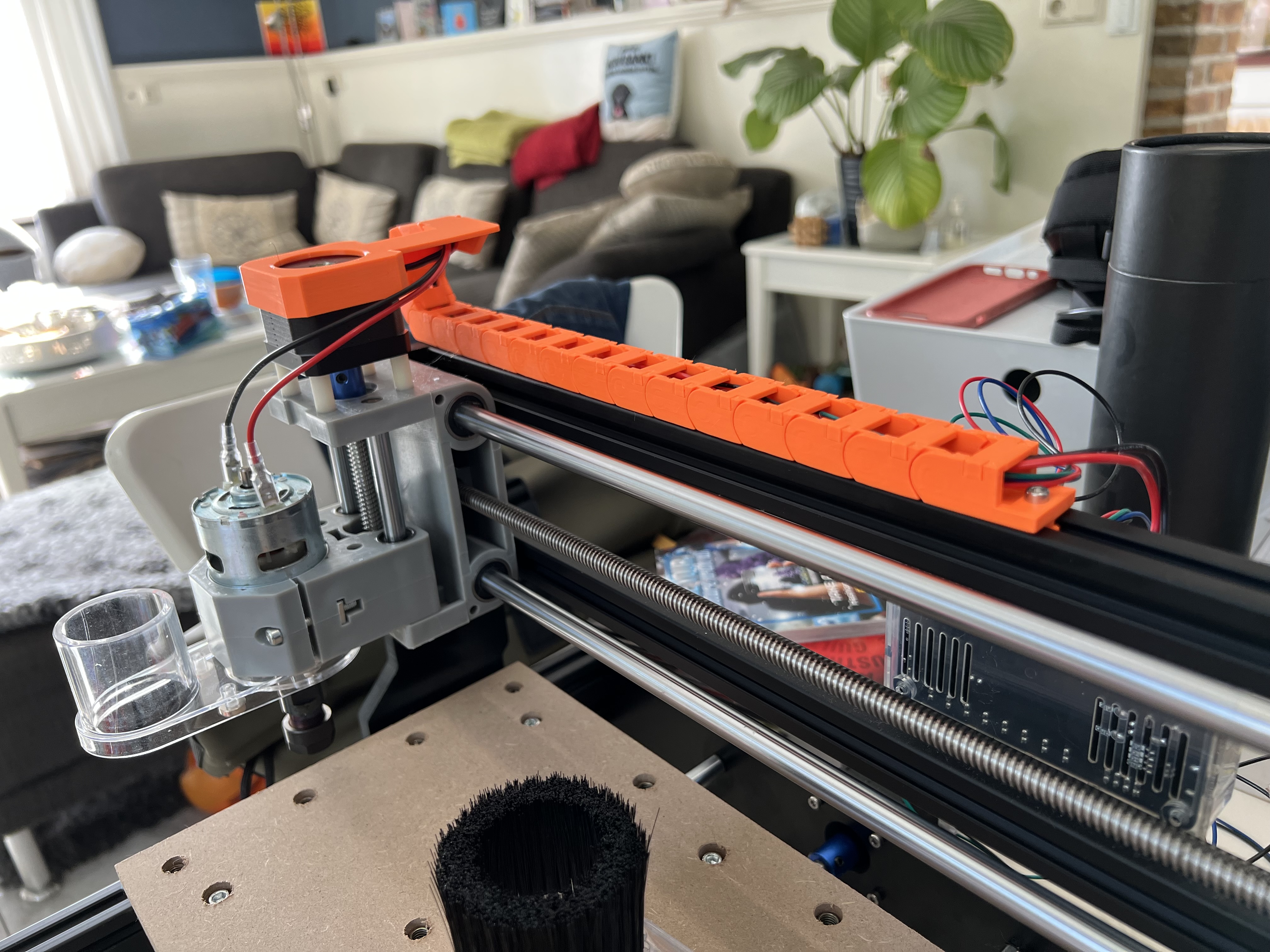 CNC 3018 Drag Chain X axis