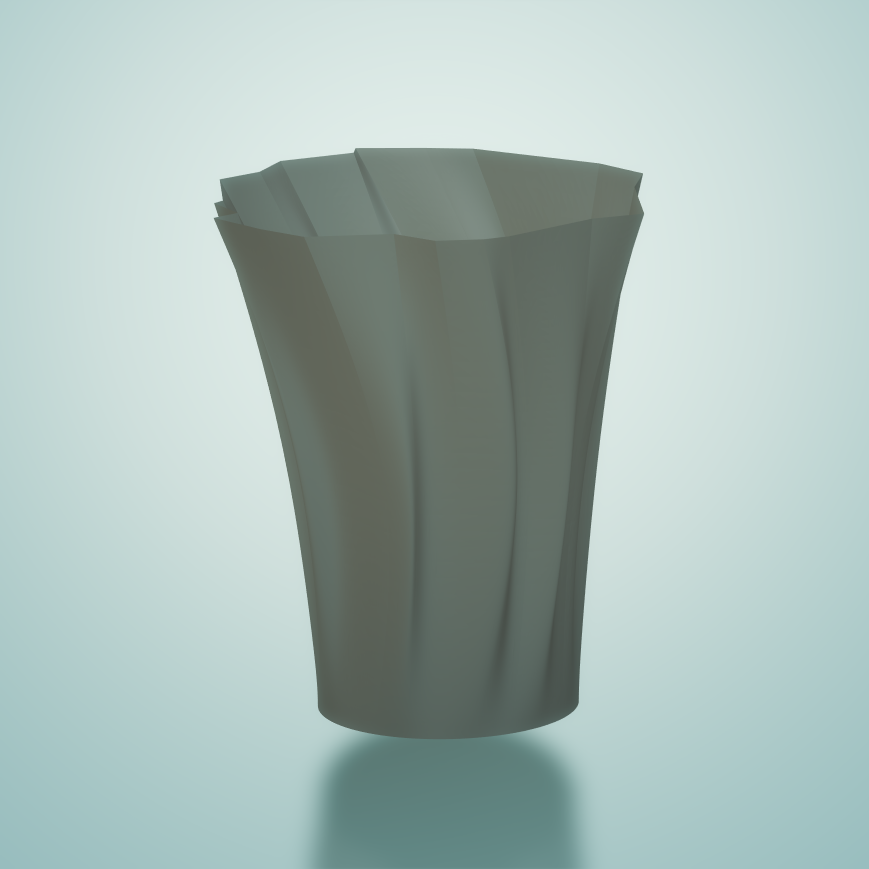Trash can/Vase