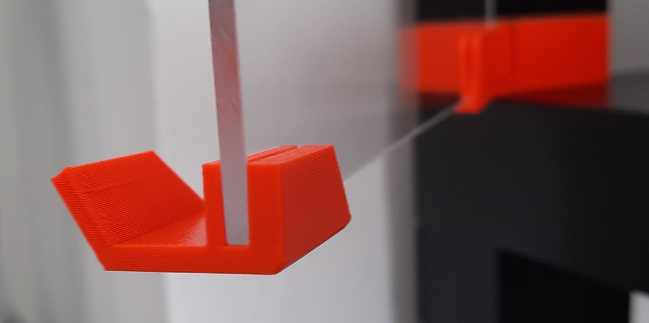 Prusa enclosure door knob with printin magnets 3D model thumbnail