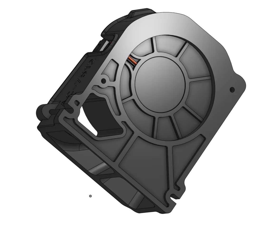 Turbofan adapter for NVIDIA P106, P104, by 晚杯琦礼 | Download free STL ...