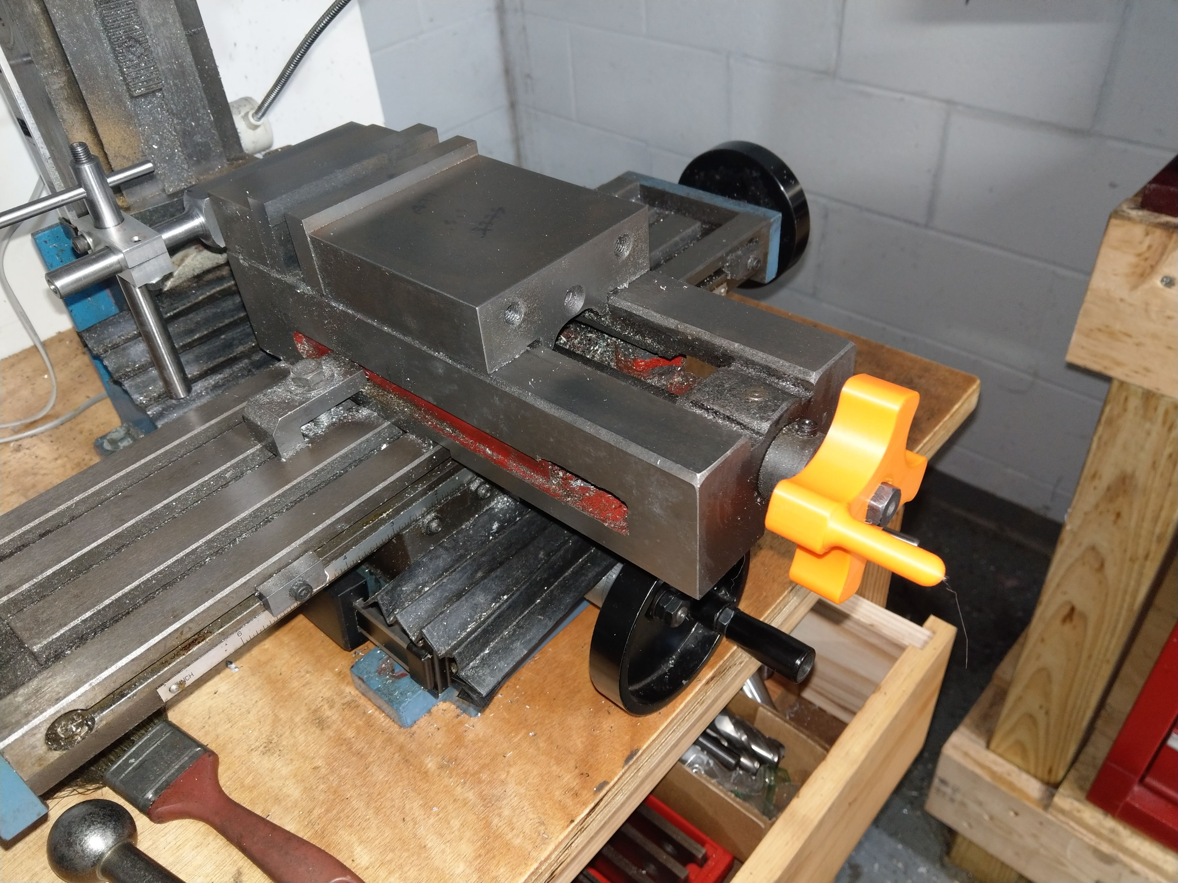 Mill Vise Speed Handle by kaje Download free STL model