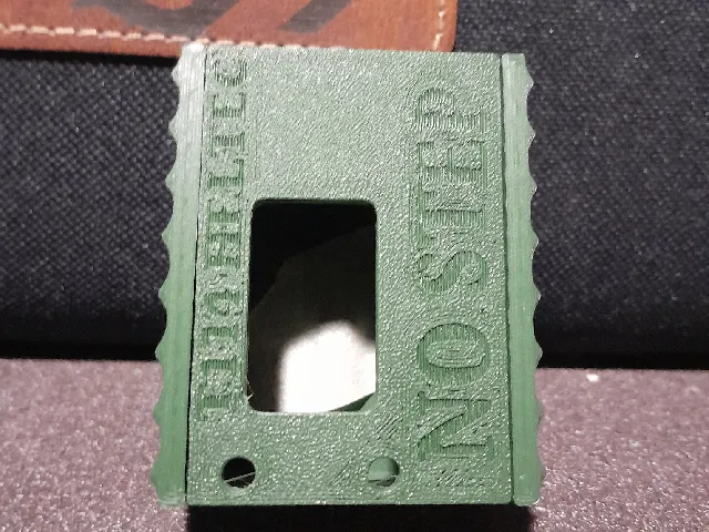 Meshtastic Heltec T114 node case holds 2000mah batt
