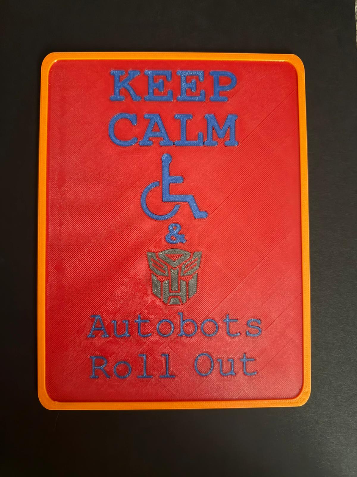 keep calm