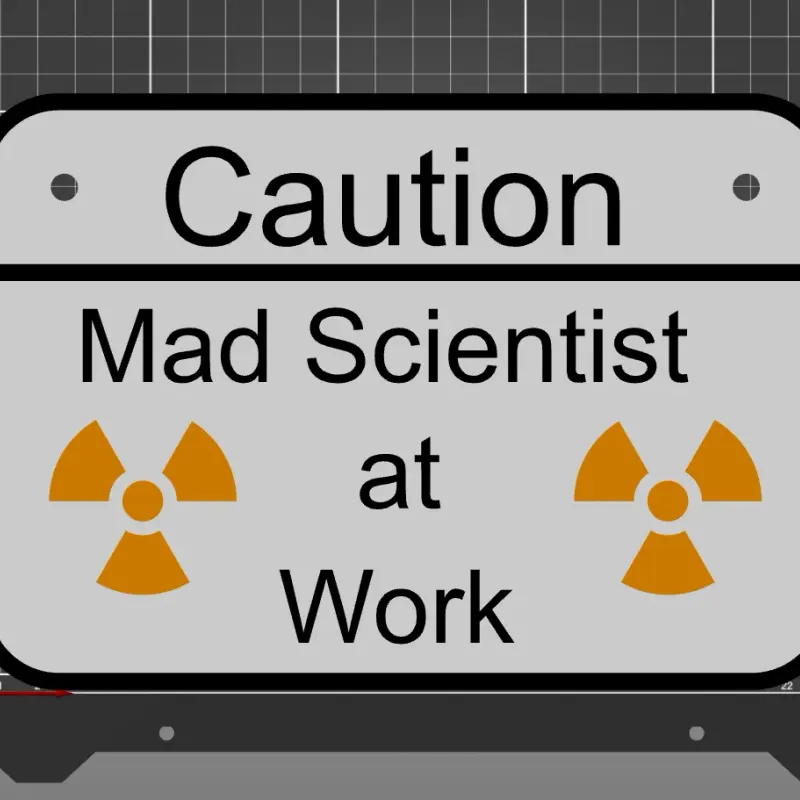 mad scientist at work