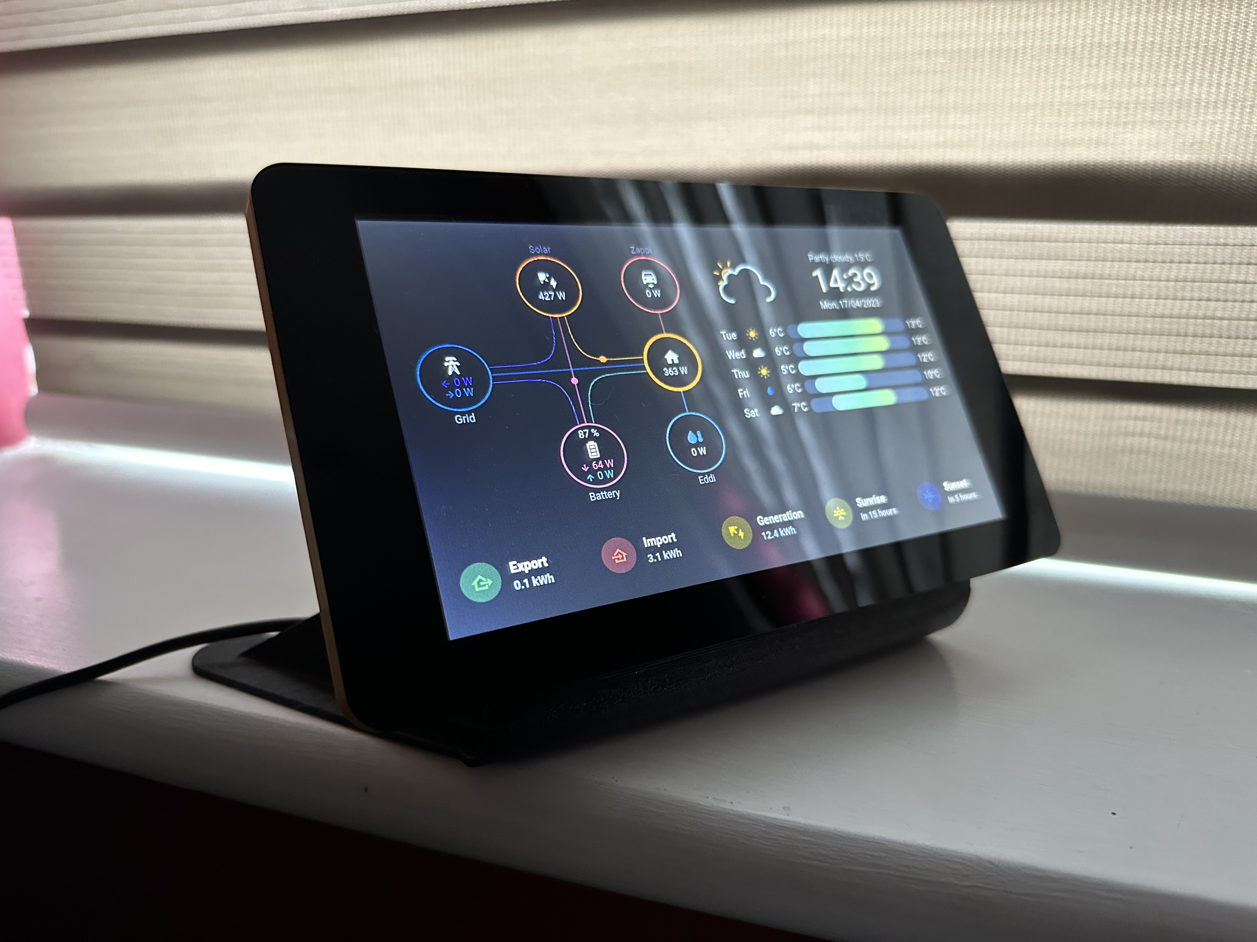 Pi 7 Inch Touch Screen Case / Stand