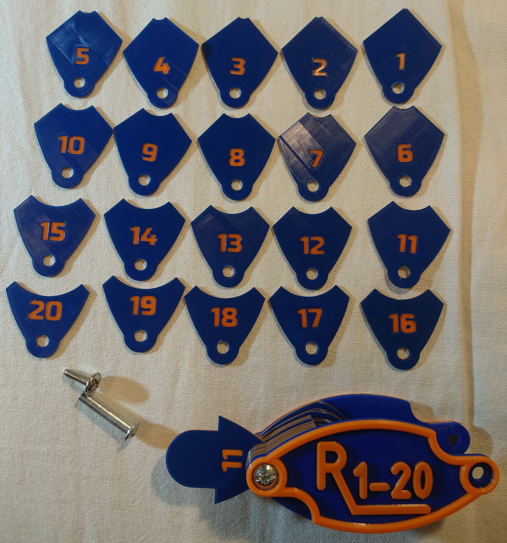 Radius gauge 1-20 mm by Yurshevich | Download free STL model ...
