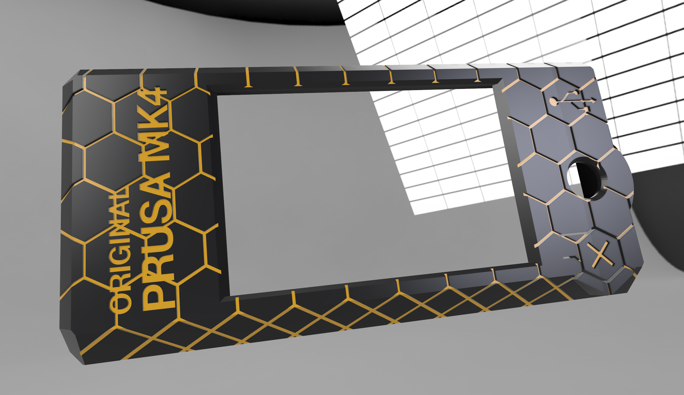 MK4 Honeycomb LCD-cover