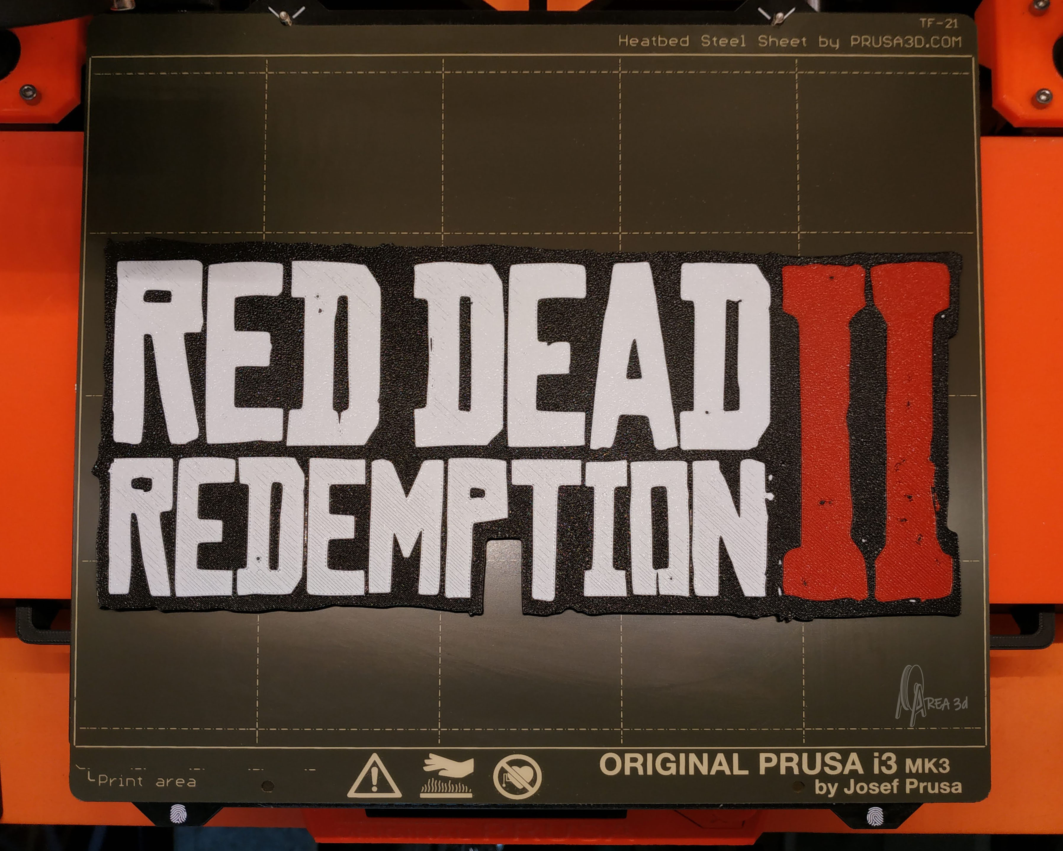Red dead redemption logo ( Single and MMU )