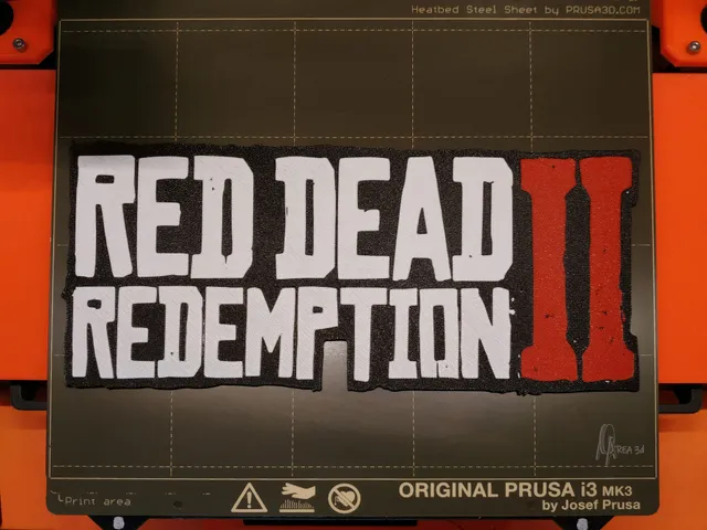 Red dead redemption logo ( Single and MMU )