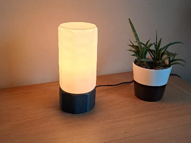 Hexagonal Design Lamp