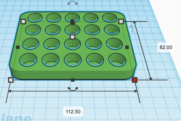 AA battery tray for sterilite drawer