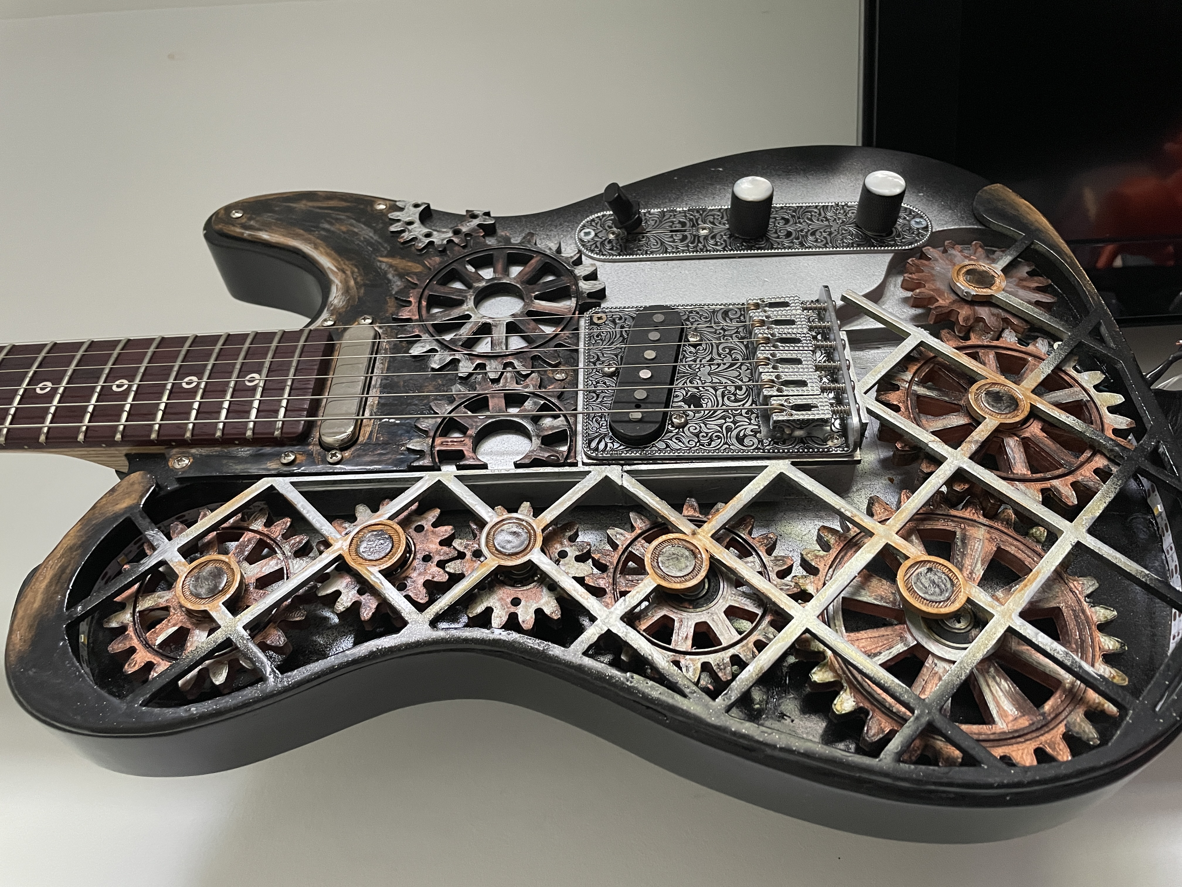 Pickguard Telecaster Style Steampunk