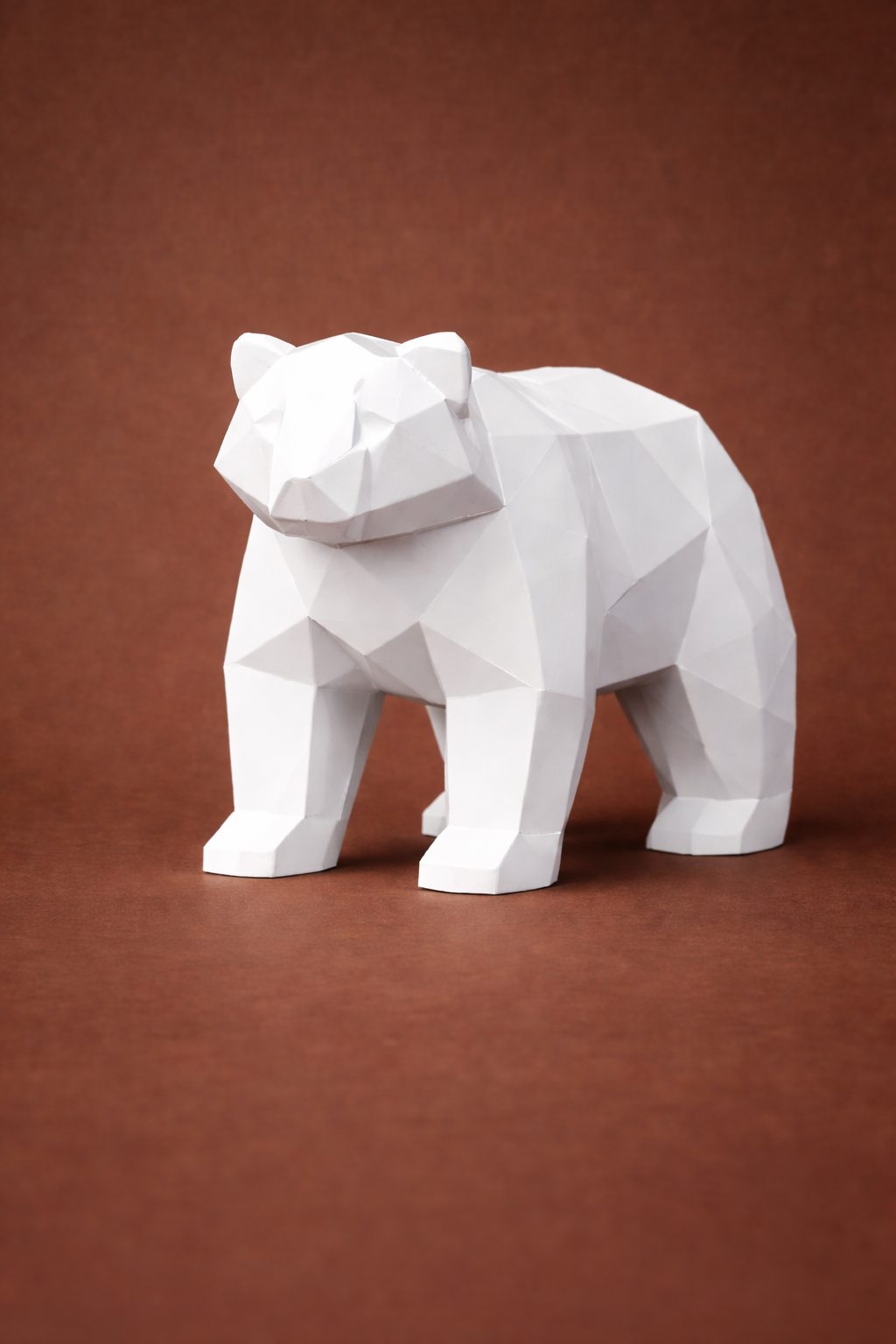 Abstract Minimal Animals – Forest Set (Low Poly, 4 Models) — miniatura 4