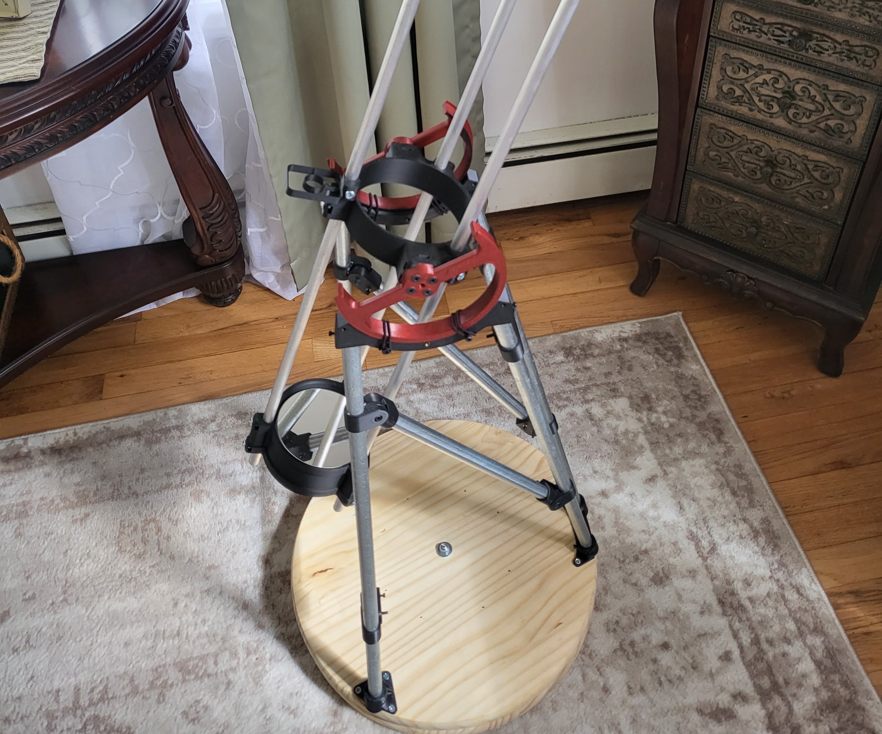 Marci's Mount for Hadley: 1/2in electrical conduit with M3/M4 hardware