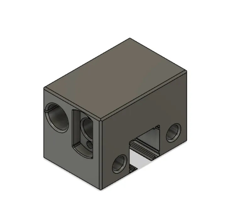 SOVOL SV06 stiffer X-axis blocks by flatpackrs | Download free STL 