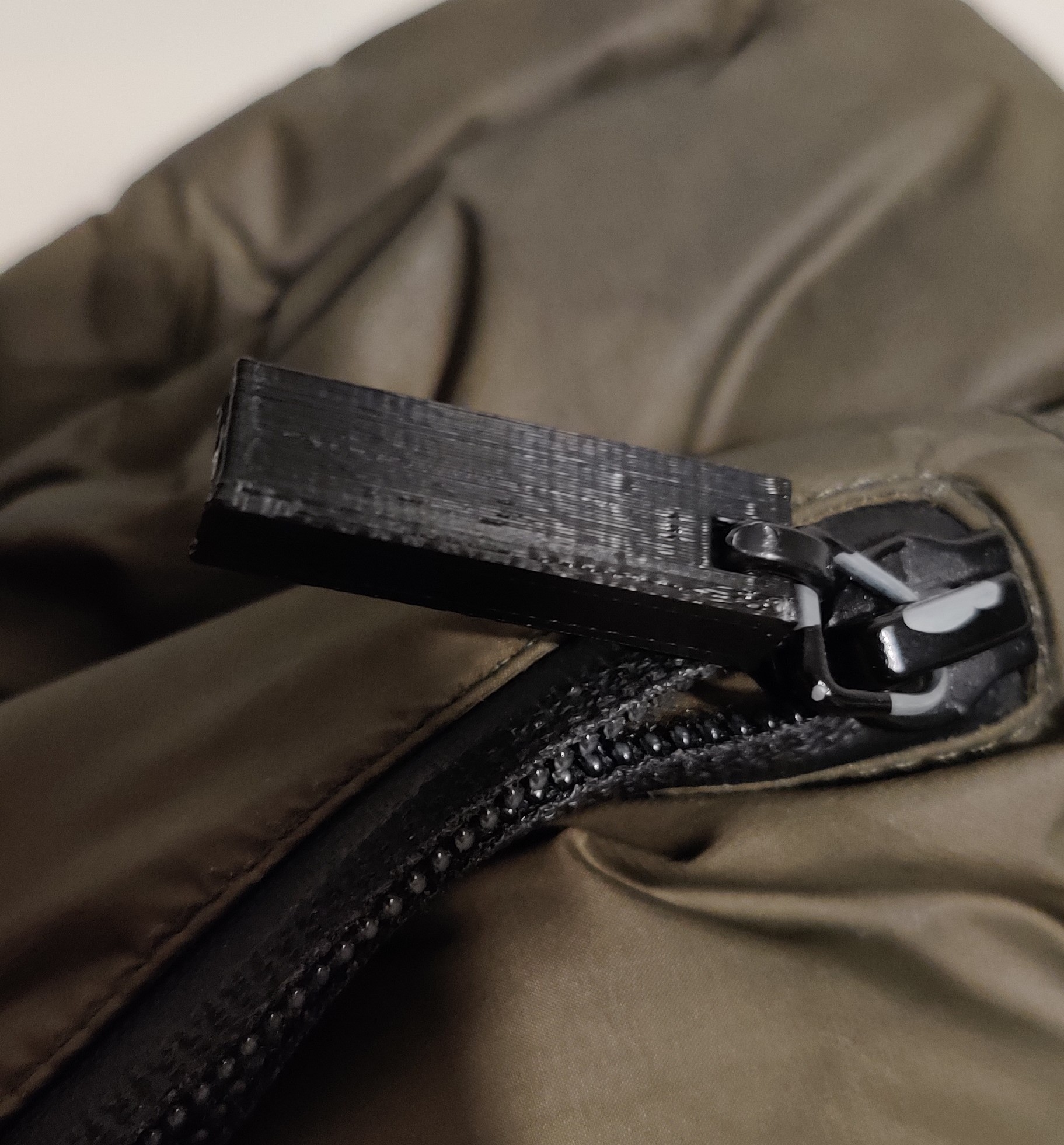 Zip Tie Zipper Pull by OBConcepts Download free STL model