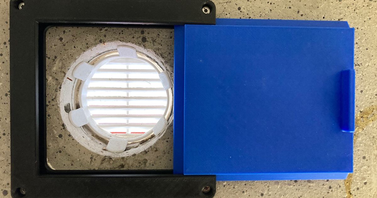 Edelstahl Lüftungsgitter Rund 100mm - Abluftgitter Für Garage Und Küche