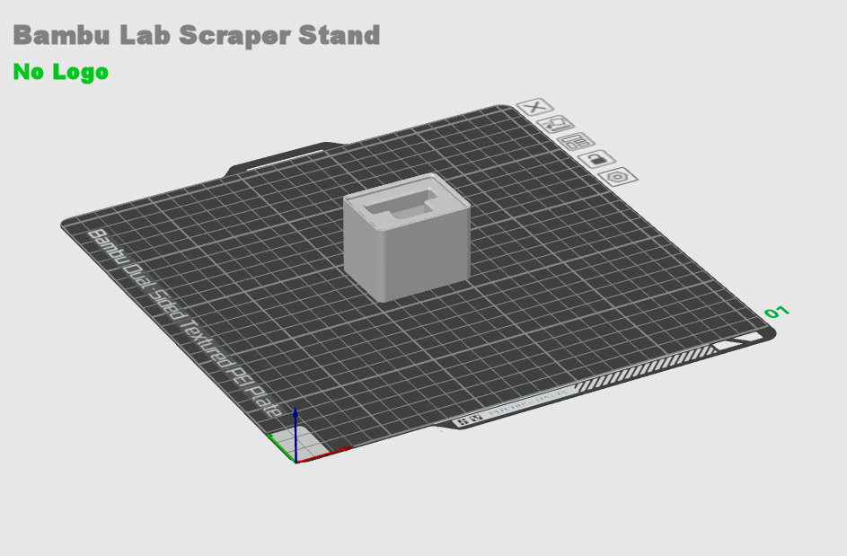 NEW Bambu Lab Scraper Stand By STORM DESIGN | Download Free STL Model ...