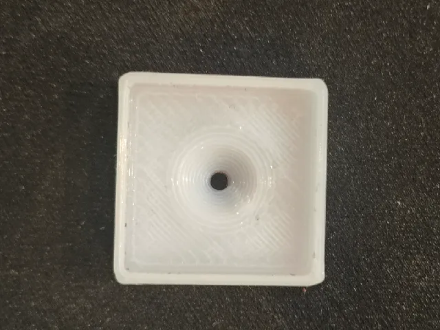 Fully parametric felt feet for chairs and tables