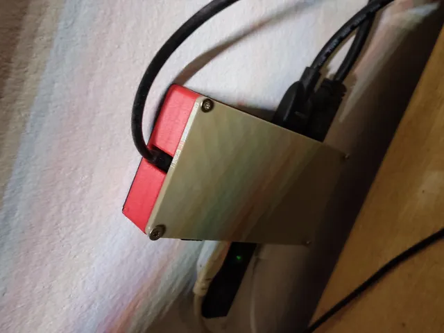 Case for Acer USB-C Docking station (glued to wall with double sided tape)