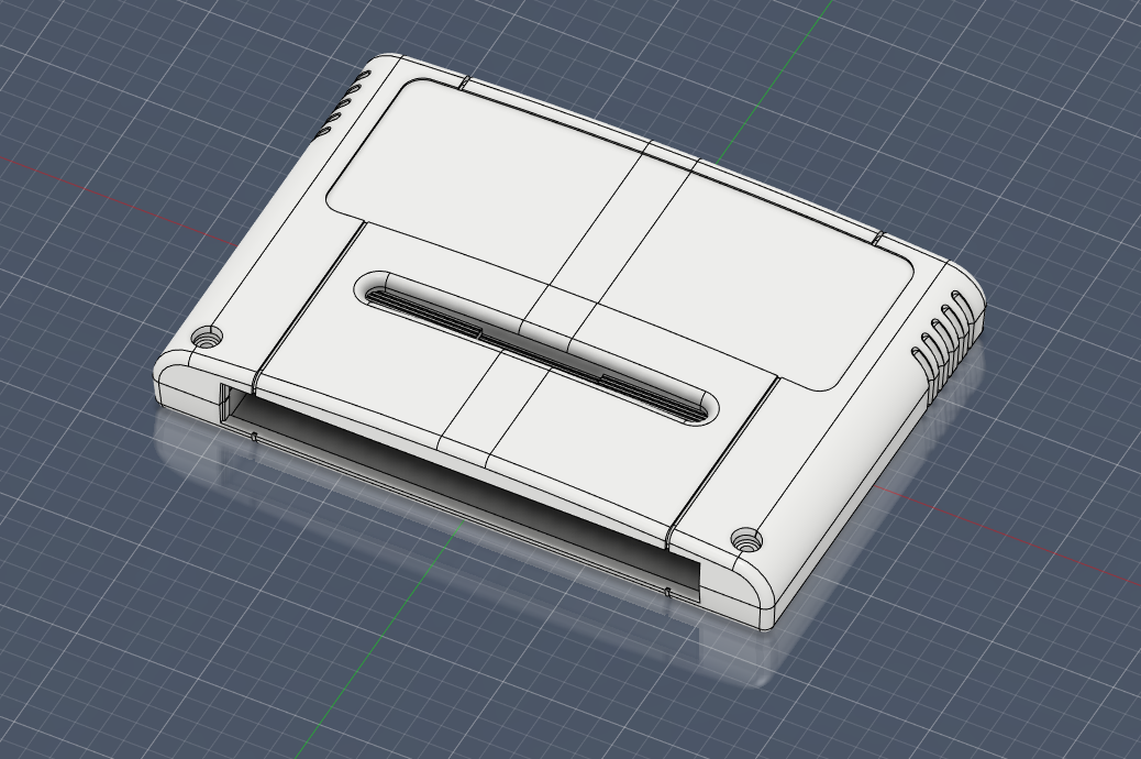 SNES PAL reproduction cartridge