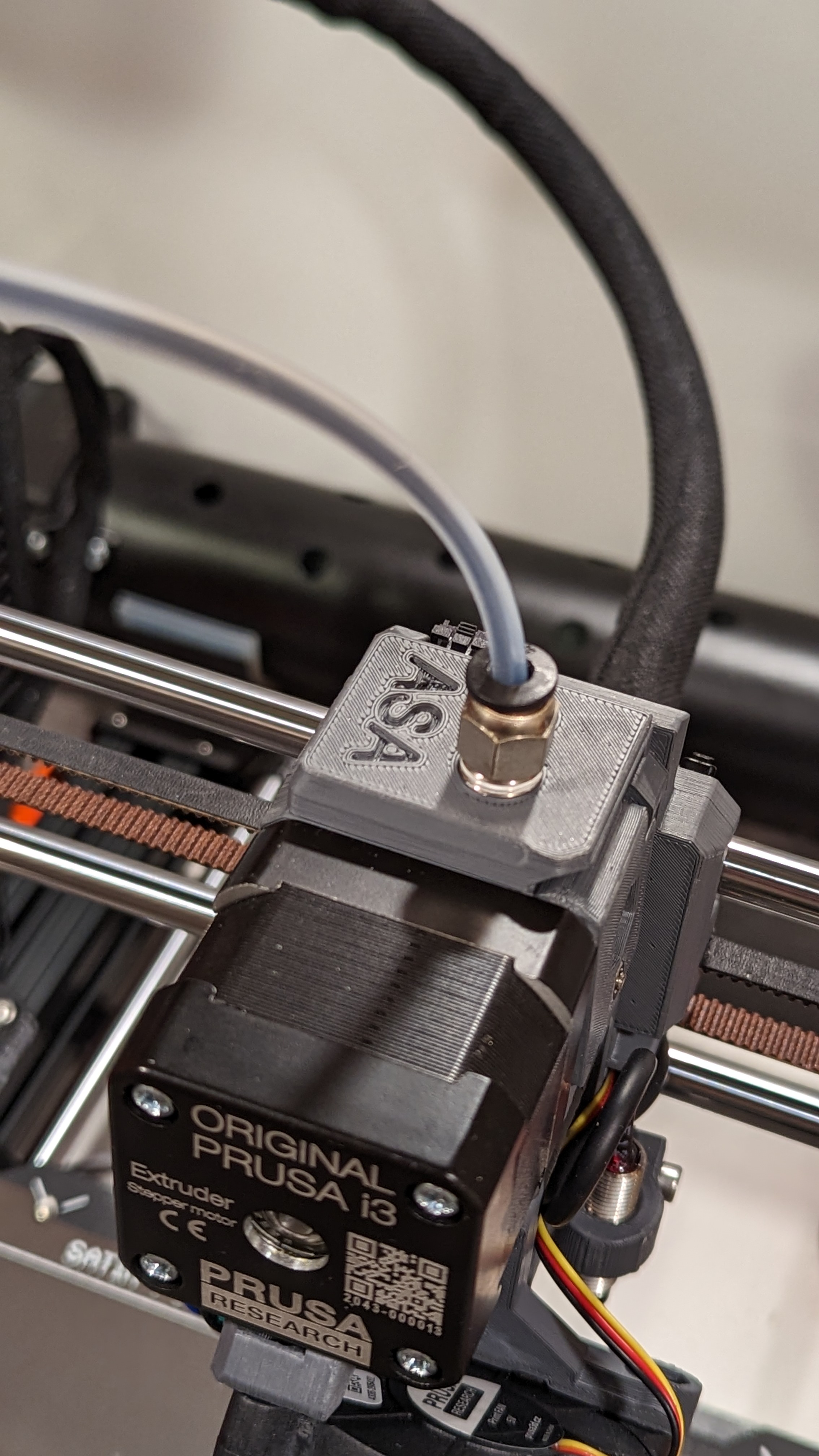 Reverse Bowden Filament Cap with Extra clearances