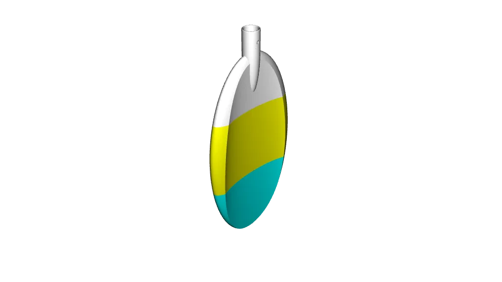 Ahydrodynamic Paddle Blade