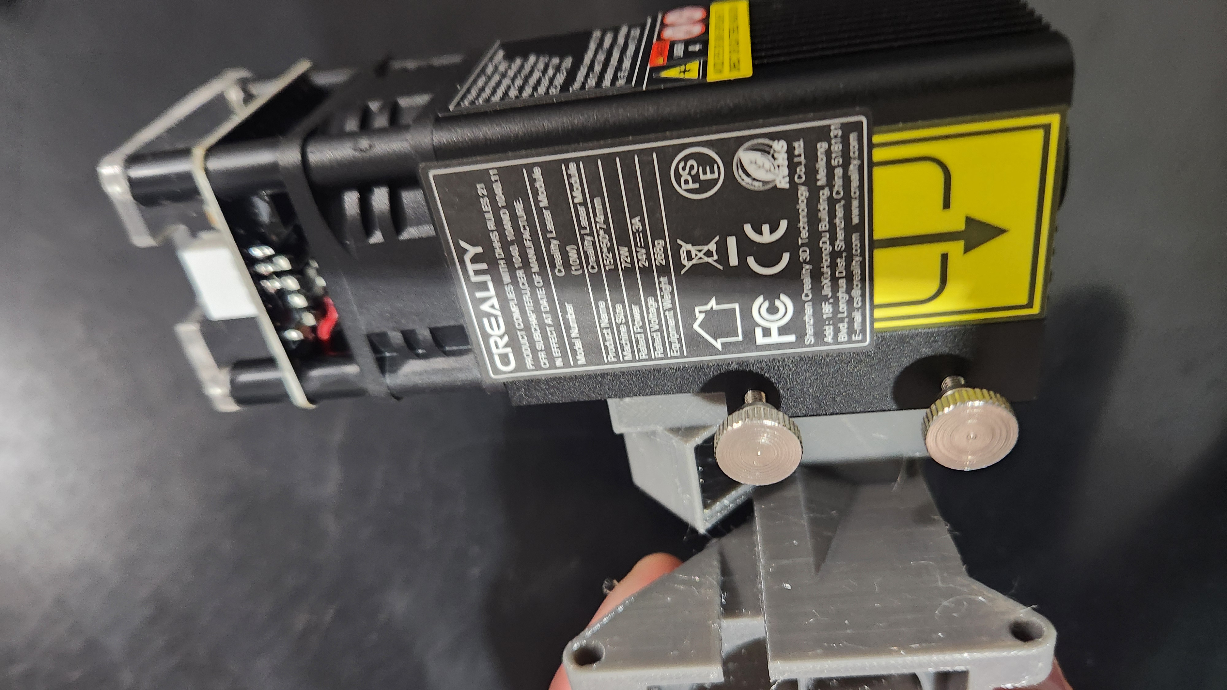 Dual 5015 Fan Duct with BL Touch and Laser Mount