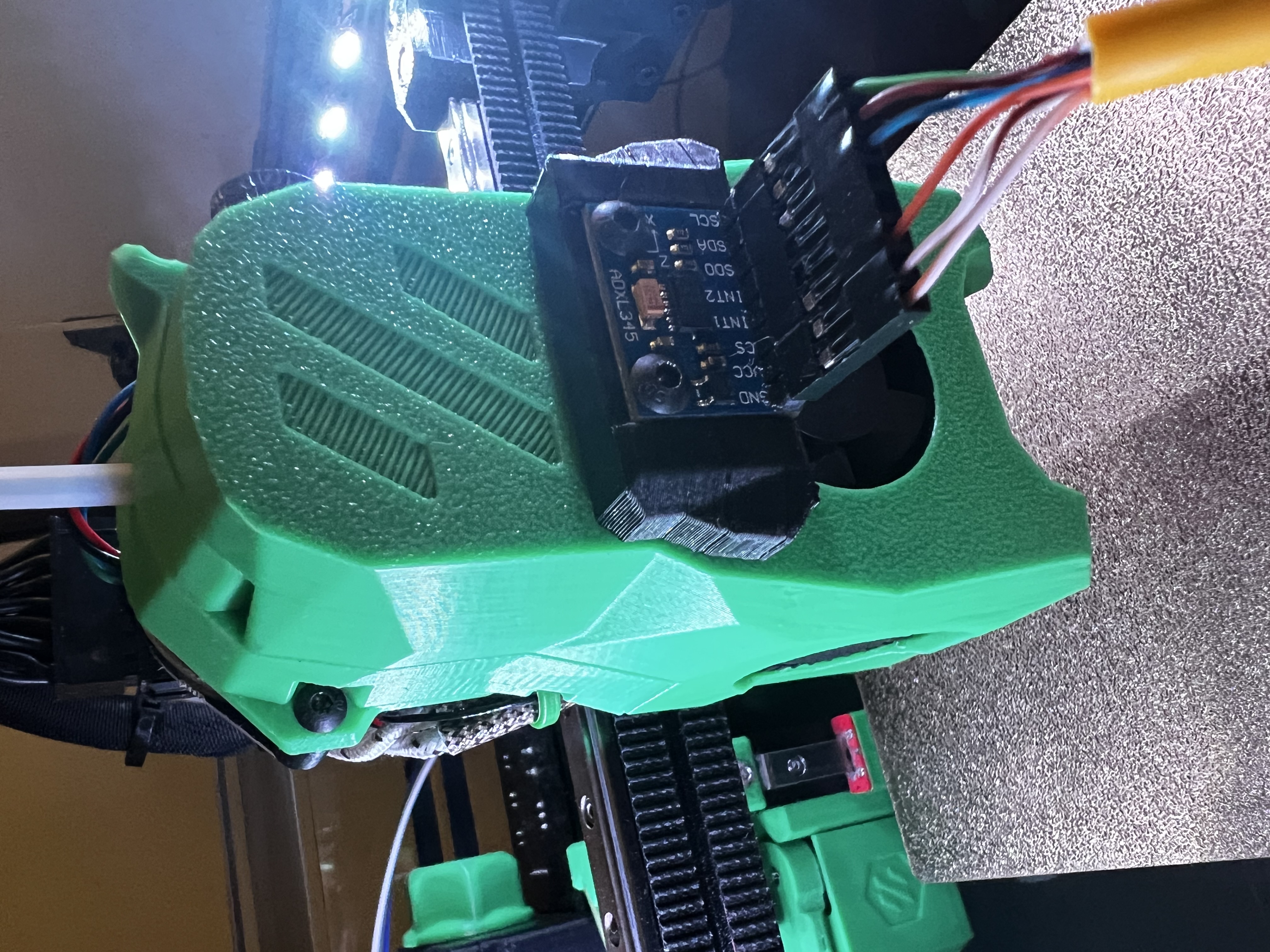 Voron 0.2 Mini Stealthburner adxl345 mount