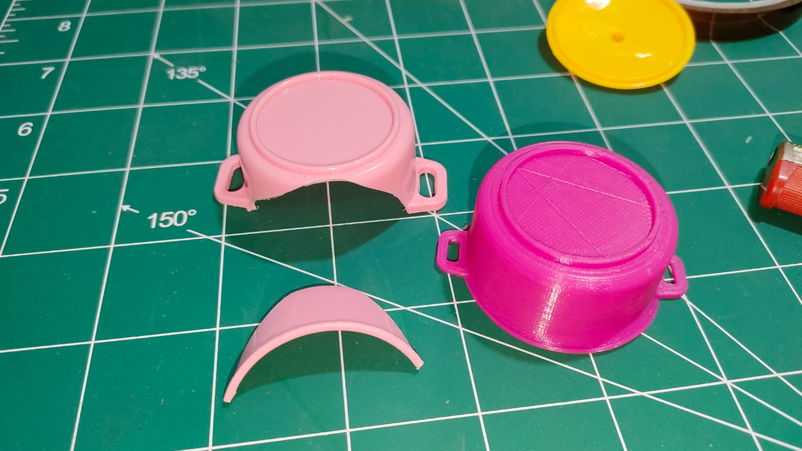 Broken kitchen toy